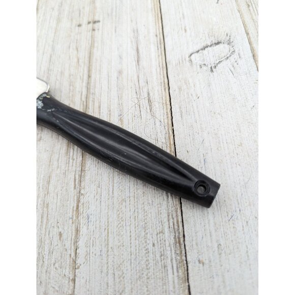 Vintage Crinkle Cutter Kitchen Utensil Black Handle 7 1/4" - Picture 5 of 6